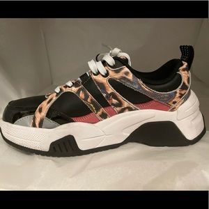 Versace Jeans Couture “Leopardato” Chunky Trainers